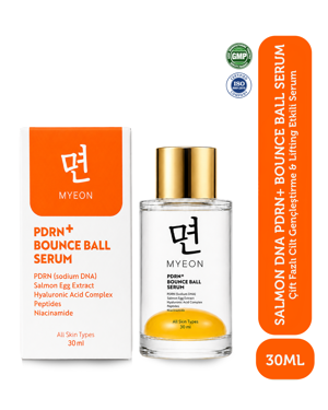 MYEON Somon DNA PDRN+ Bounce Ball Serum 30 ml – Çift Fazlı Cilt Gençleştirme
